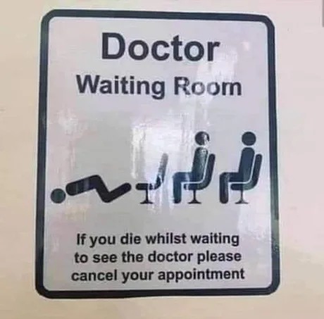 Doctor waiting room meme