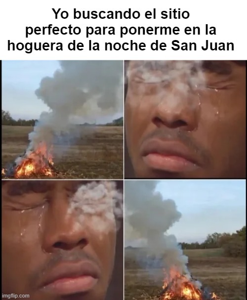 Meme de la noche de San Juan 2024