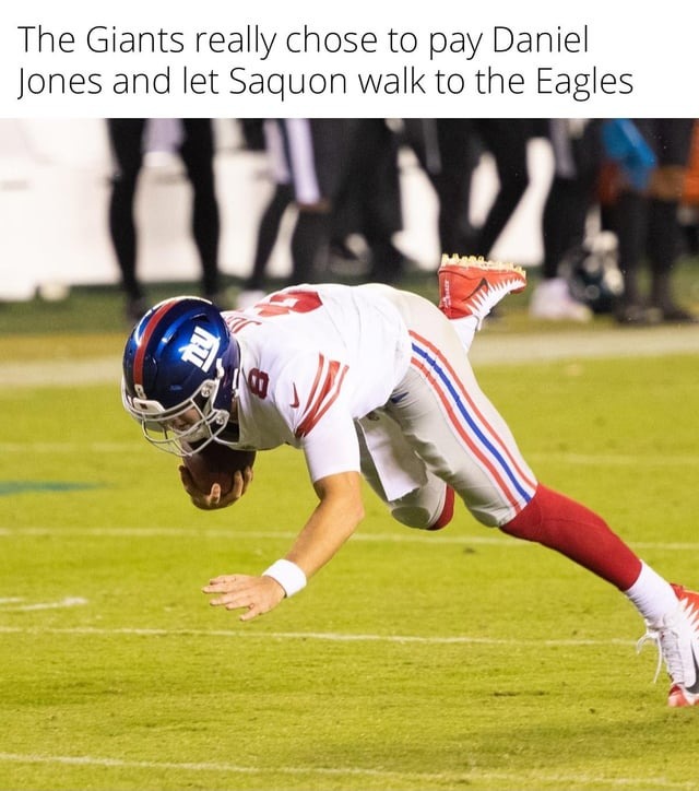 Giants Daniel Jones meme