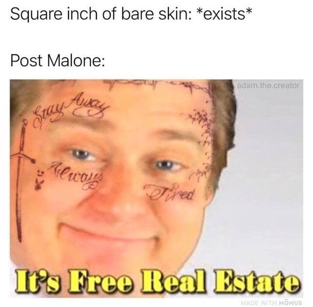 It's free - meme