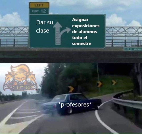 Típico de las clases virtuales xd - meme