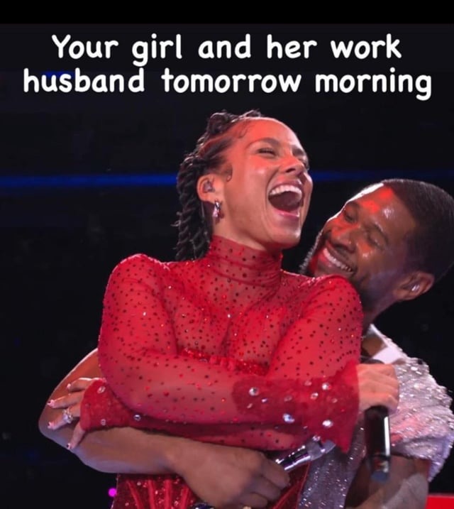 Usher Alicia Keys meme
