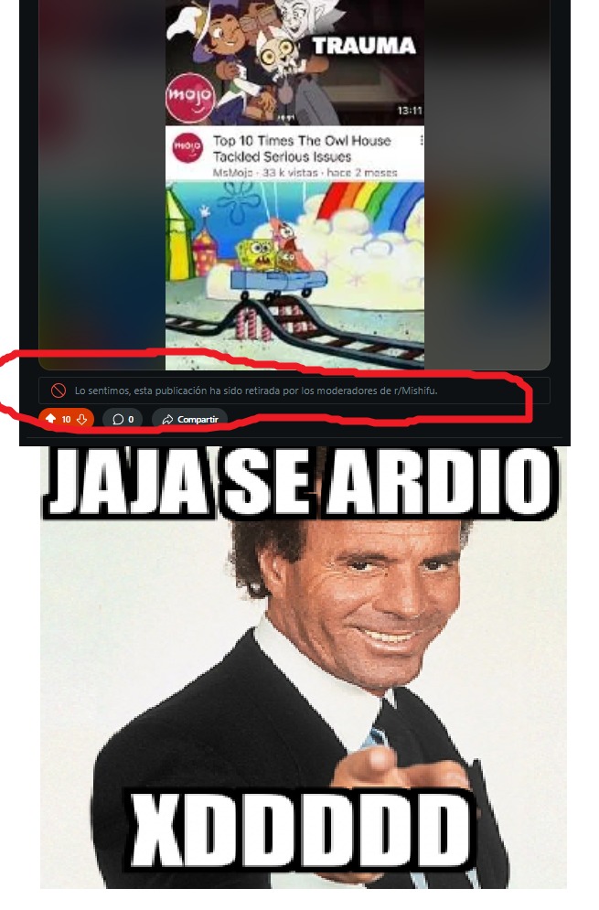 Los de reddit rechazaron mi meme, que paso alli?