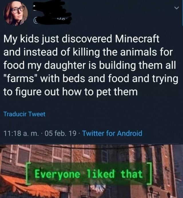 I remember my first time playing Minecraft :') - meme