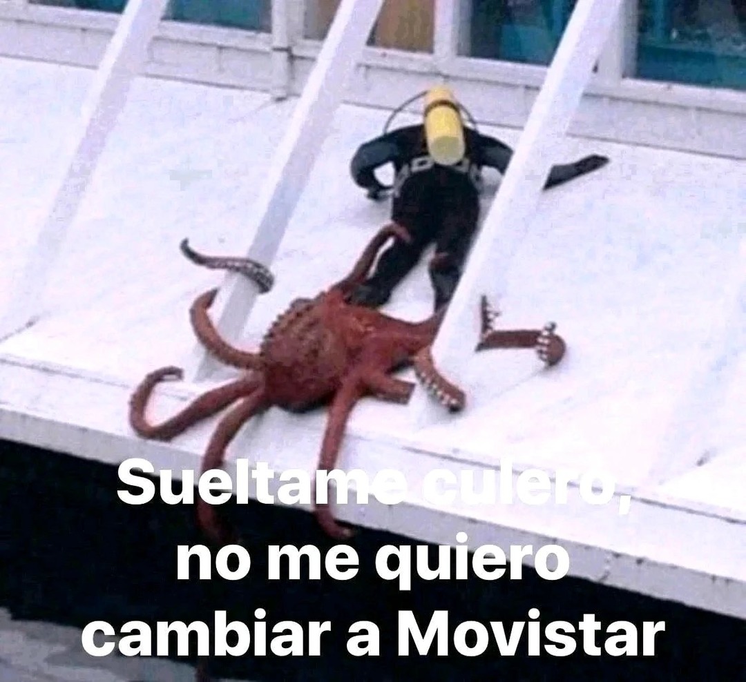 Maldito Movistar - meme