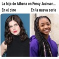 La hija de Athena en Percy Jackson