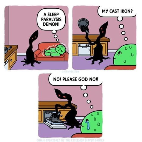 Not my iron cast - meme