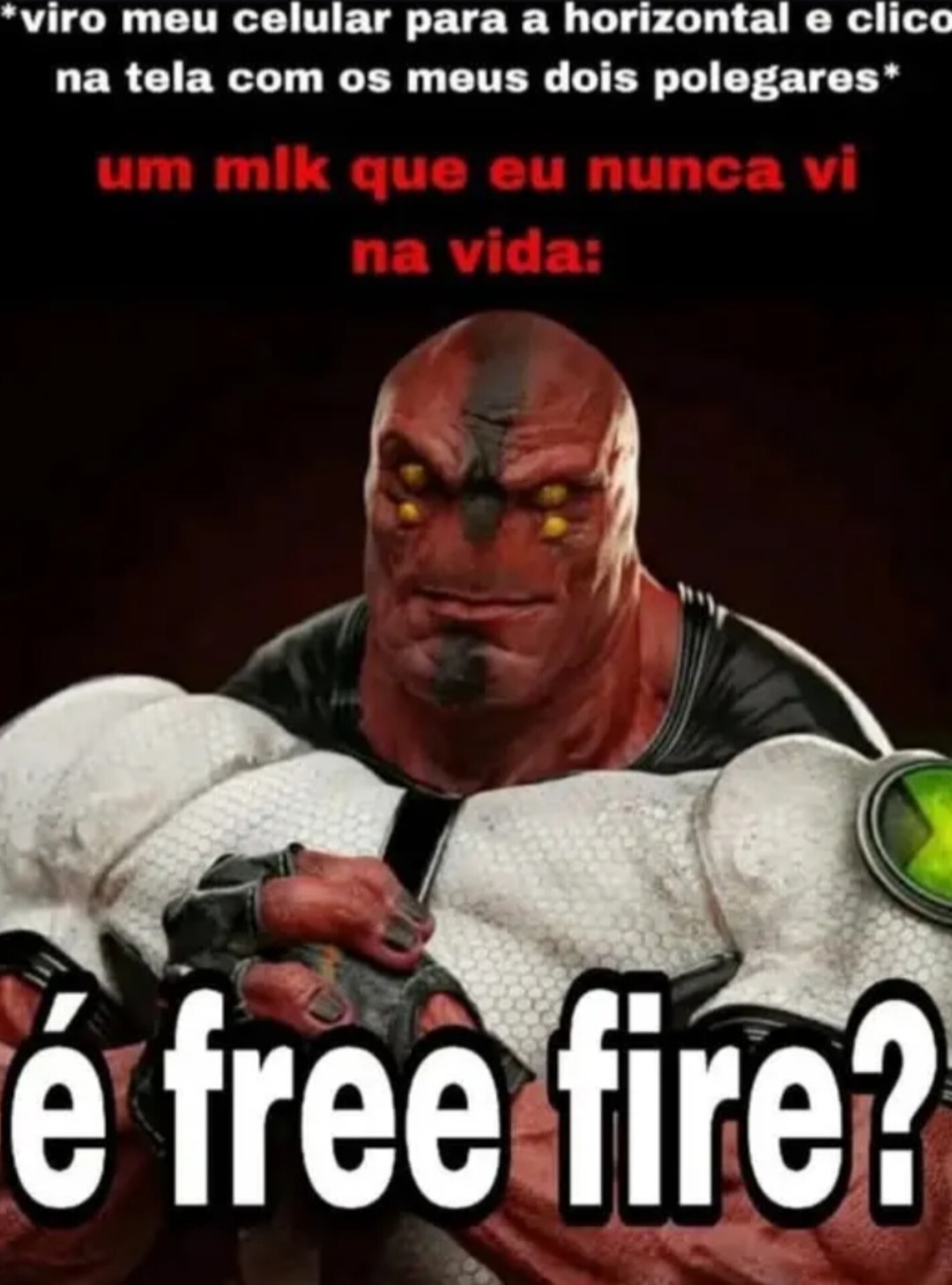 Tela Horizontal - meme