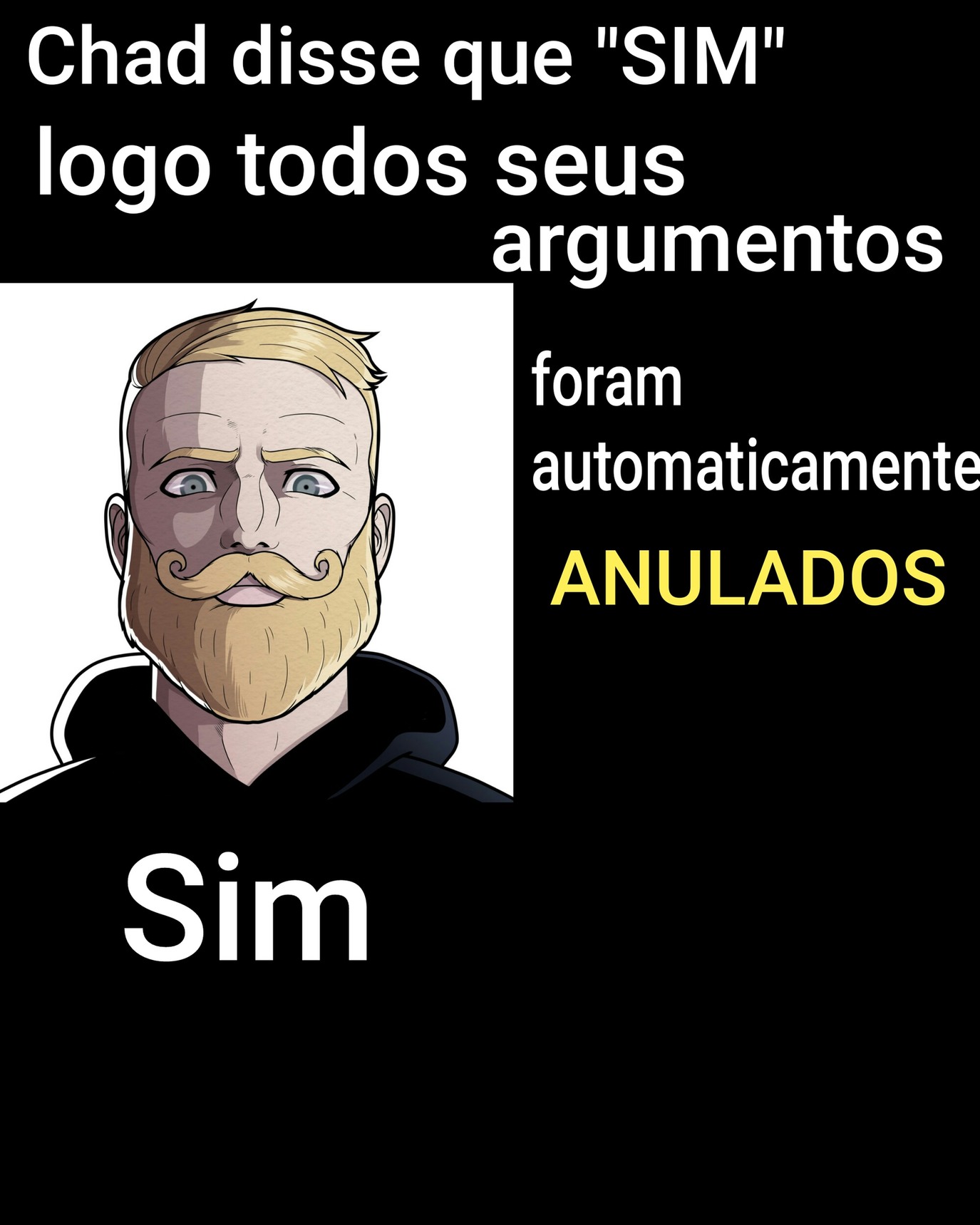 Chad que diz sim - Meme Análise 