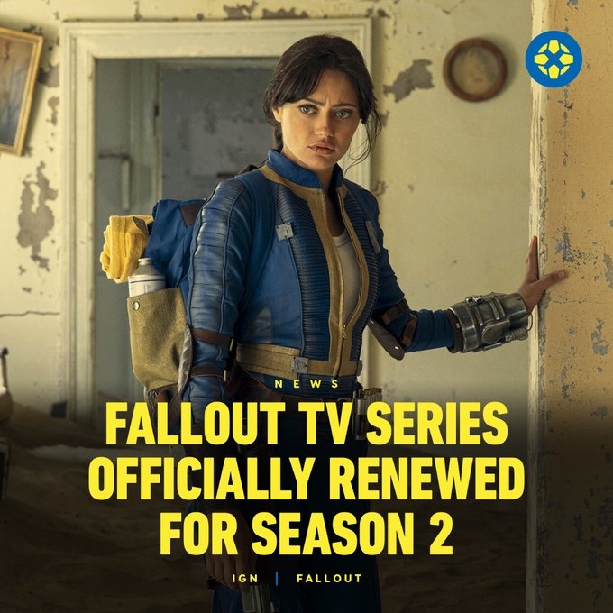 Fallout tv show renewed - meme