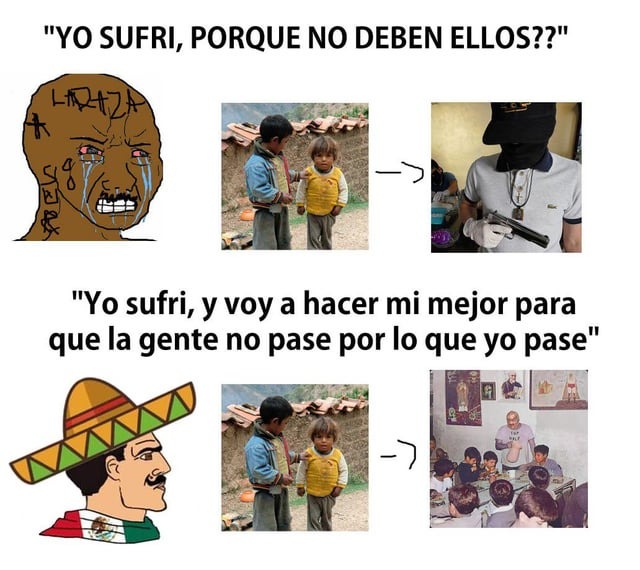 Pov la mentalidad del criminal promedio mexichango - meme