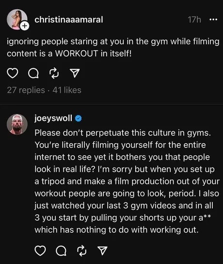 Filming at the gym: a full-body workout - meme