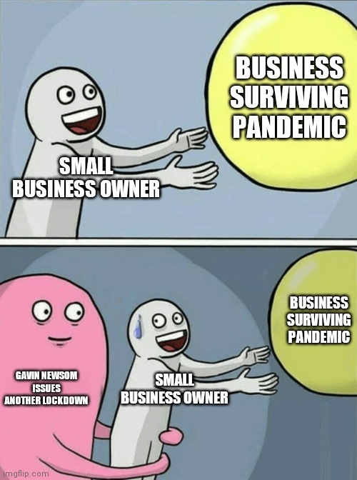 Save small business - meme