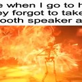 *le me casual getting burnt alive as i listen to spooky scary skelitons