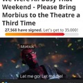 bring morbius back