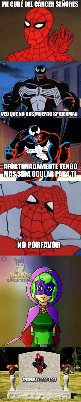 Spiderman dies #3 - meme