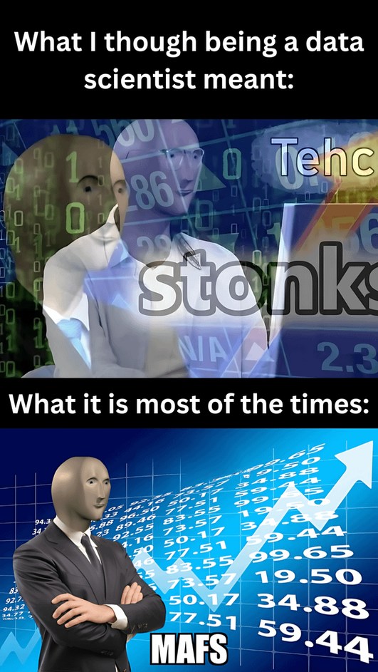 Data scientist memes