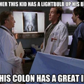 It's the colon.
