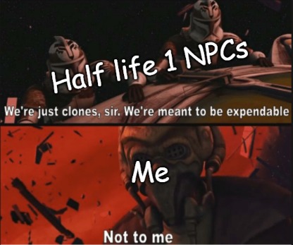 Friendly NPCs are more important than you think. - meme
