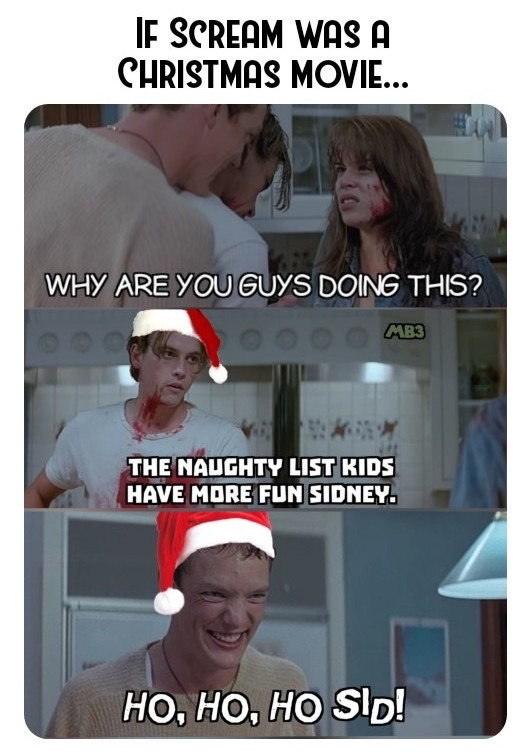 Christmas Scream - meme
