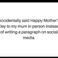 Happy mother's day meme