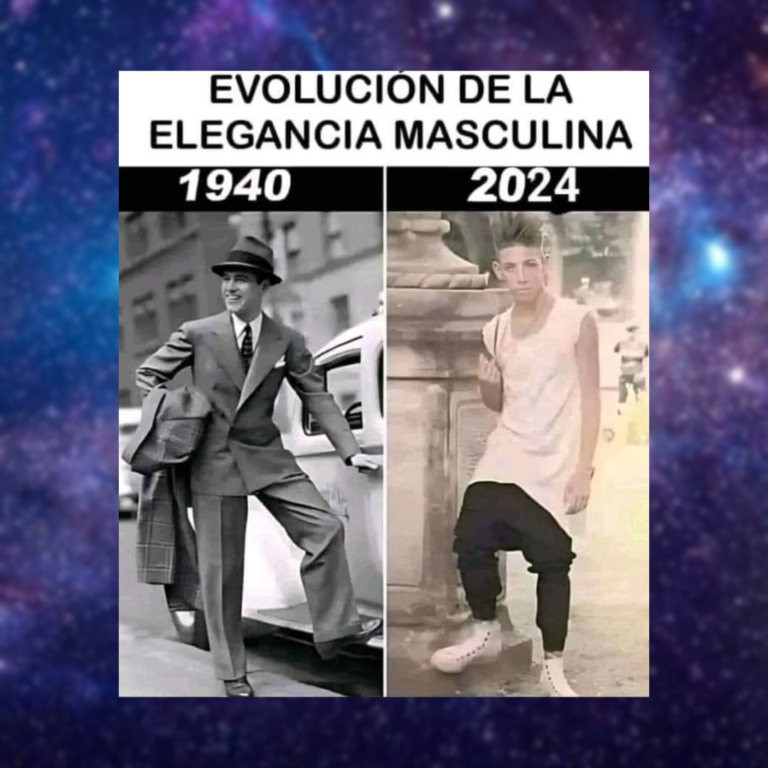 Involução total... - meme