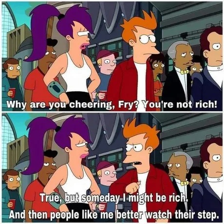there are many Frys - meme