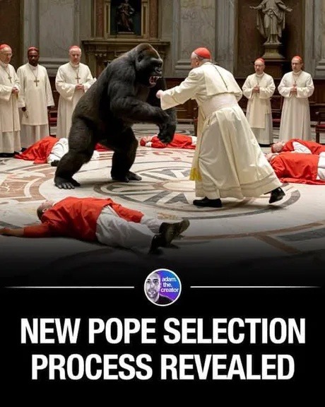 Breaking: new Pope selection process leaked - meme