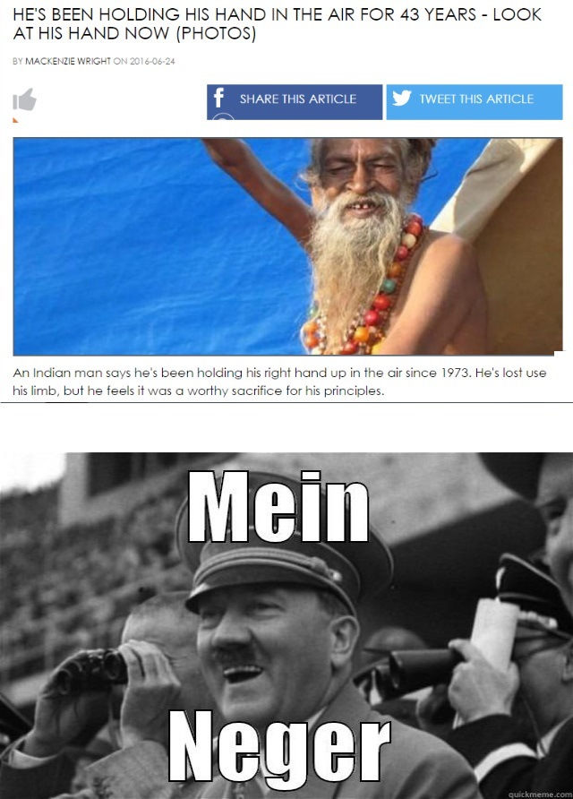 swastikas started in India - meme