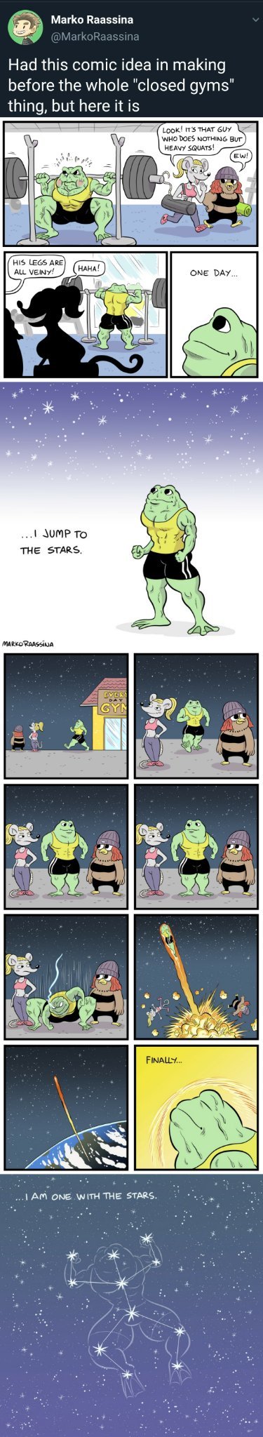 inspirational froggo - meme