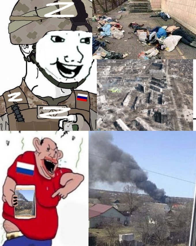Ucrania bombardeo una aldea rusa, Klimovo, Bryansk, asi se llama. - meme