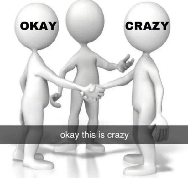 Presentando Okey a Crazy - meme