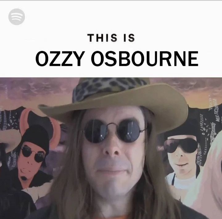 This is ozzy osbourne. - meme