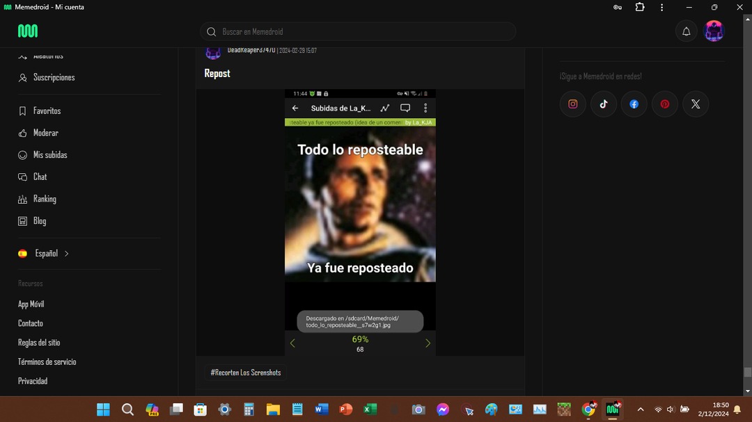Ráfaga de memes