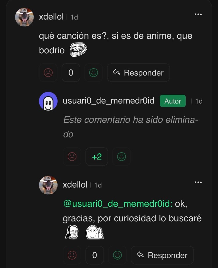 tremenda canción xddd - meme