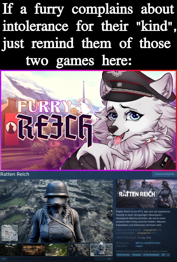 Furry Nazis - meme