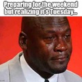 Tuesday crying meme
