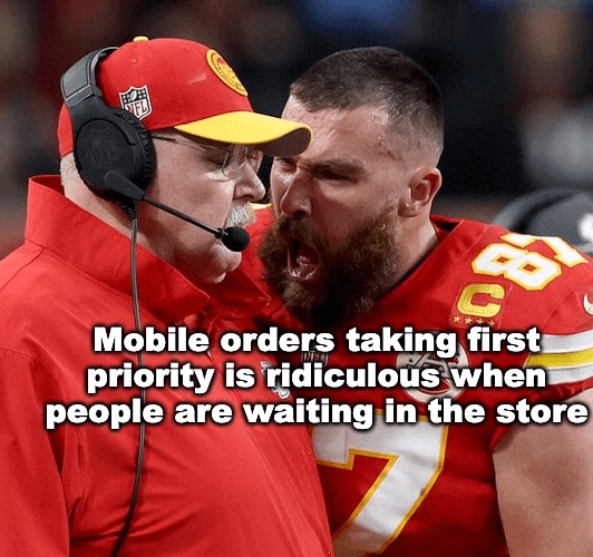 Mobile orders meme
