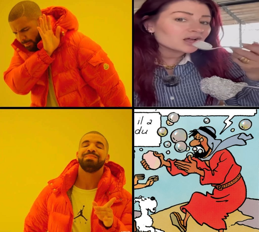 C'est un dessert qui s'appelle nuage d'agrume par jordi roca surement un petit marseillais - meme