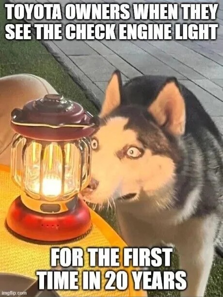 Toyota car owners - meme