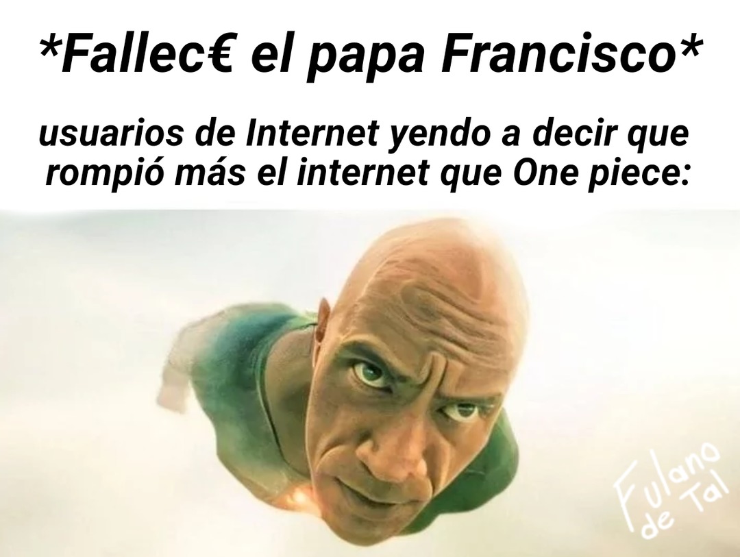 Hasta ahora me entero que el Papa era argentino - meme