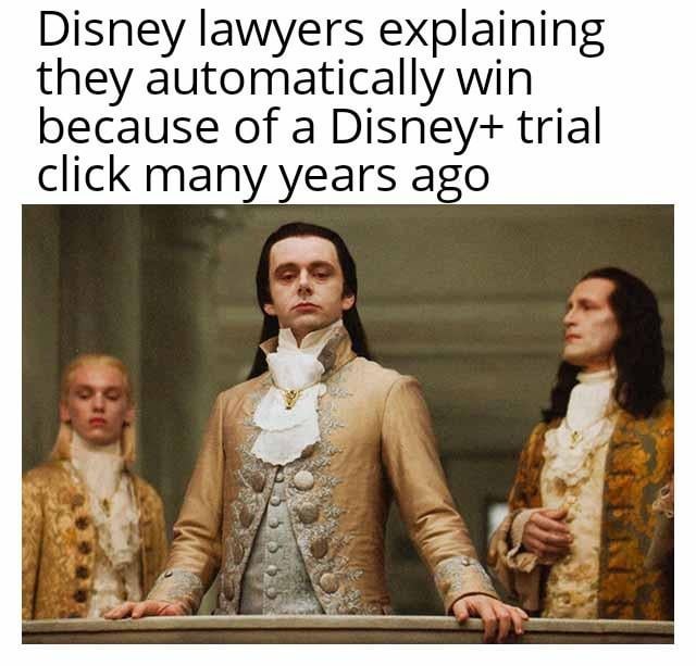 Disney lawyers meme