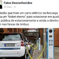 Indo adquirir um carro elétrico na Noruega