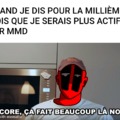 Je pense que cette fois je serai plus actif