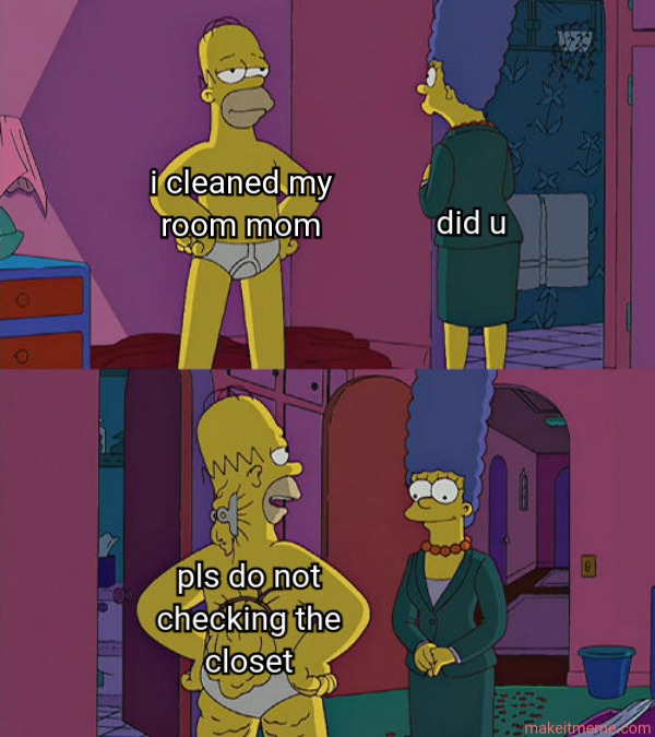 Pls dont check - meme
