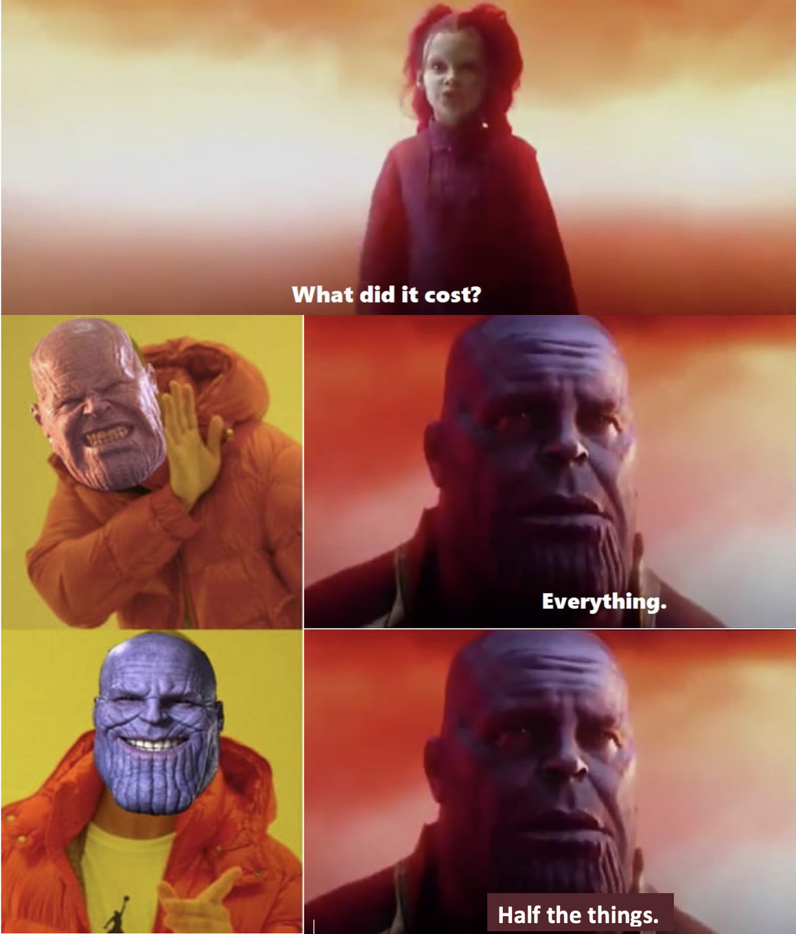 what did it cost? - meme