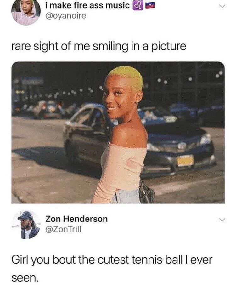 Tennis ball - meme