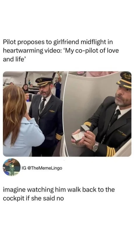 he would crash the plan haha - meme
