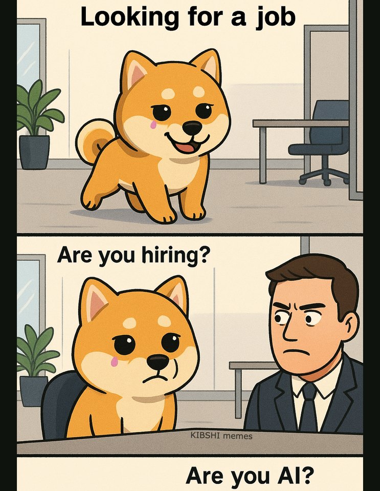 AI taking over the jobs - meme