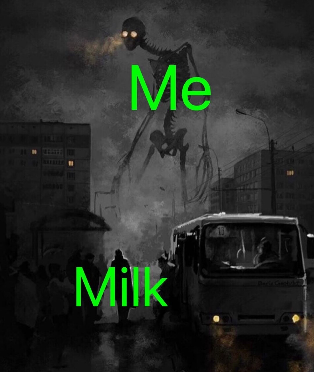 Mega milk - meme